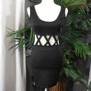 New Sleeveless black dress